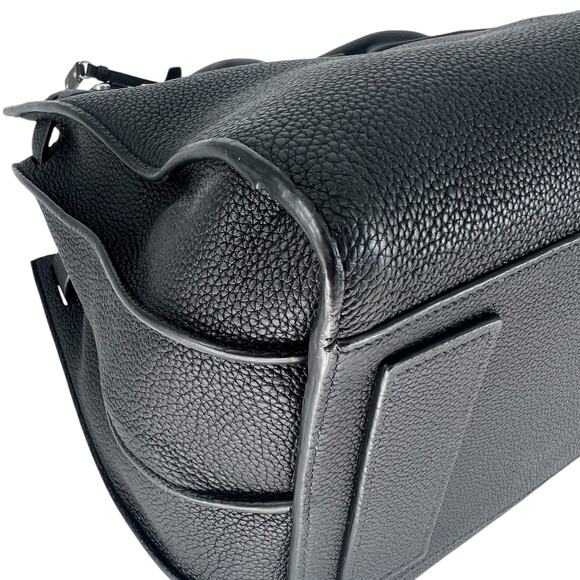 Saint Laurent Sac de Jour Souple Bag Leather Bag in Medium Black Silver - Picture 12 of 16